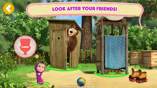 Screenshot Masha and the Bear: My Friends