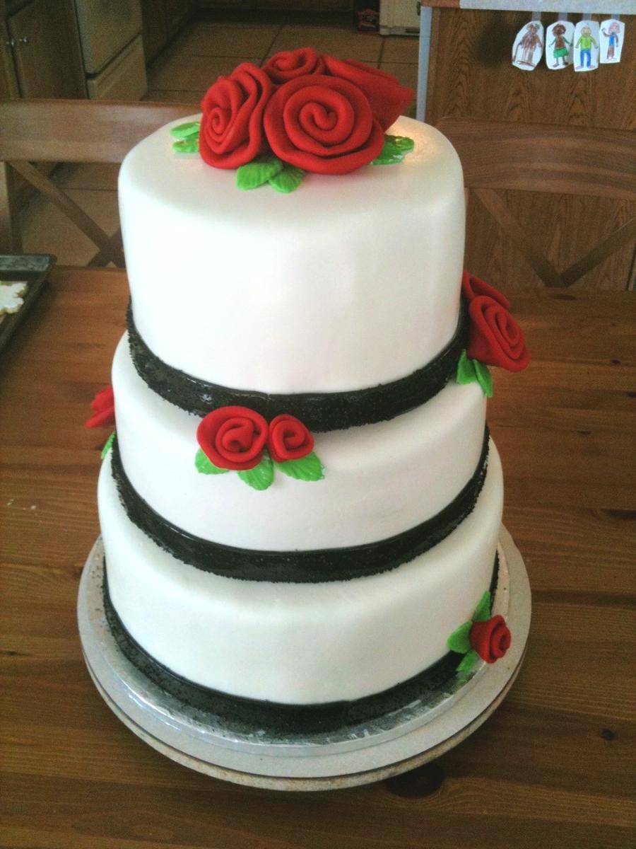 wedding cakes teal
