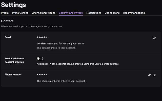 Prying Eyes for Twitch - Hide Your Details chrome extension