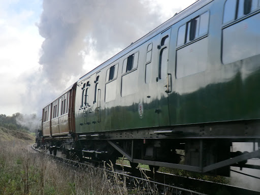 CIMG4795 A steam train passes