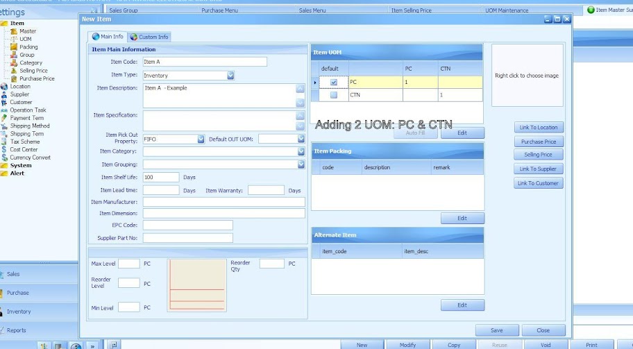 Ratio for Warehouse System