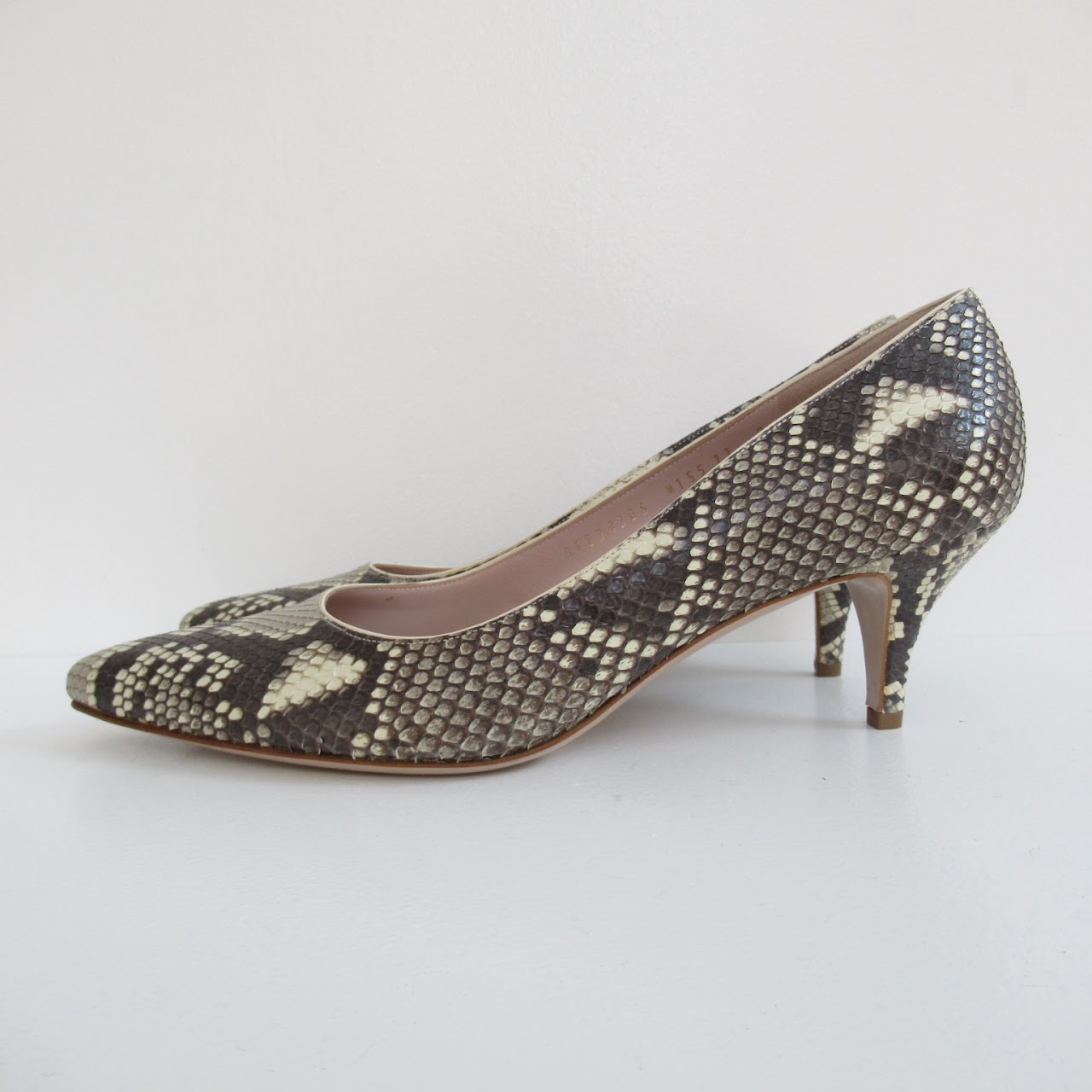 Salvatore Ferragamo Python Pumps