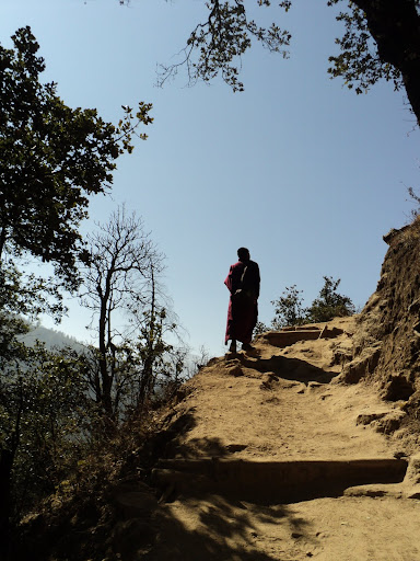 Ký sự chuyến hành hương Bhutan đầu xuân._Bodhgaya monk (Văn Thu gởi) DSC07040