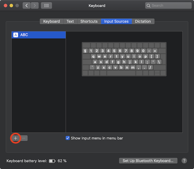 MacOSでキーボードの新しい入力ソースを追加する