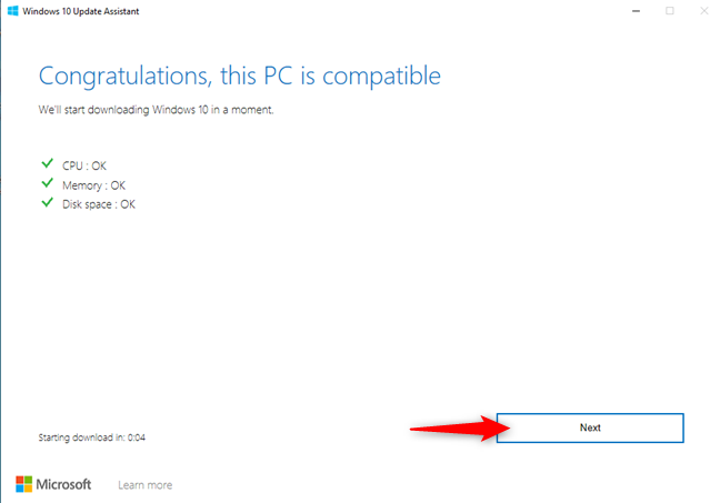 Evaluación de la compatibilidad de su PC con Windows 10