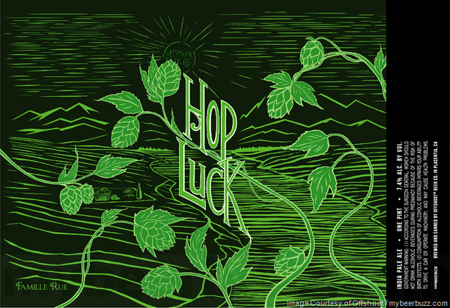 Offshoot Beer Adding Hop Luck Cans