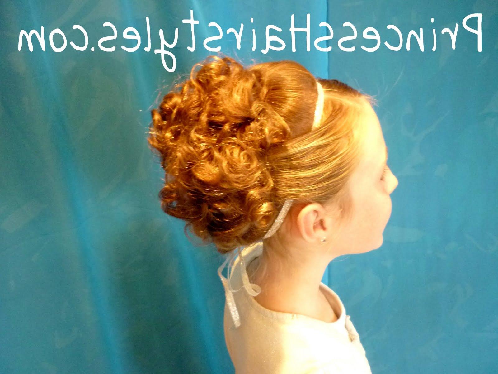 Elegant Updo Hairstyle With