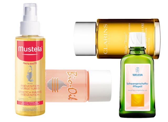 Muster Stretch Marks Prevention. Bio-Oil. Welled Oil. Clarins Oil Tonic. Muster Stretch Marks Prevention. Bio-Oil. Welled Oil. Clarins Oil Tonic.