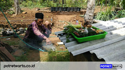 Selamatan Sedekah Bumi Bulan Asyuro Dusun Krai Tahun ini Dilaksanakan Dengan Sederhana