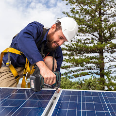 solar panels installed