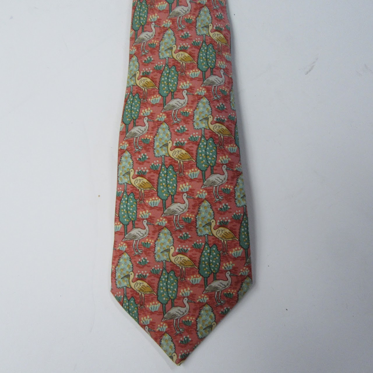 Hermès Oiseau Aigrette Tie