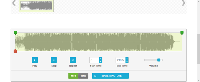 Ringtonemaker.com - เว็บไซต์สร้างริงโทน