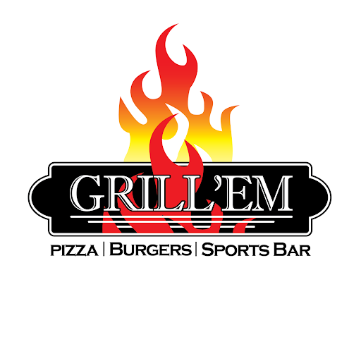 Grill 'Em Pizza & Sports Bar logo