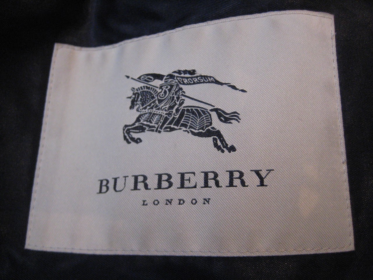 Burberry Black Trench Coat