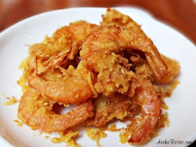 Resepi Udang Goreng Celup Tepung Rangup