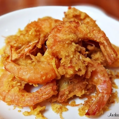Resepi Udang Goreng Celup Tepung Rangup