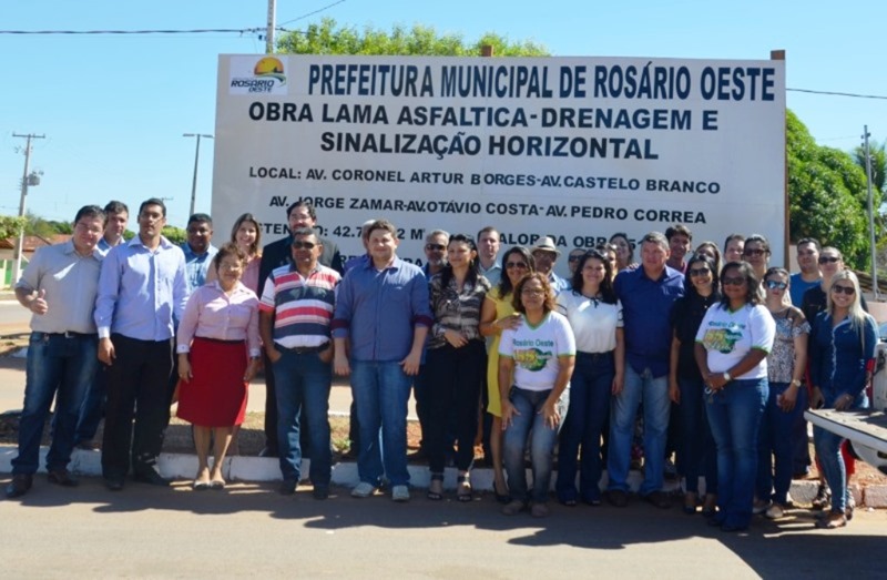 Com extensa programação Rosário Oeste comemora 155 anos e população recebe mais de 2 milhões em obras