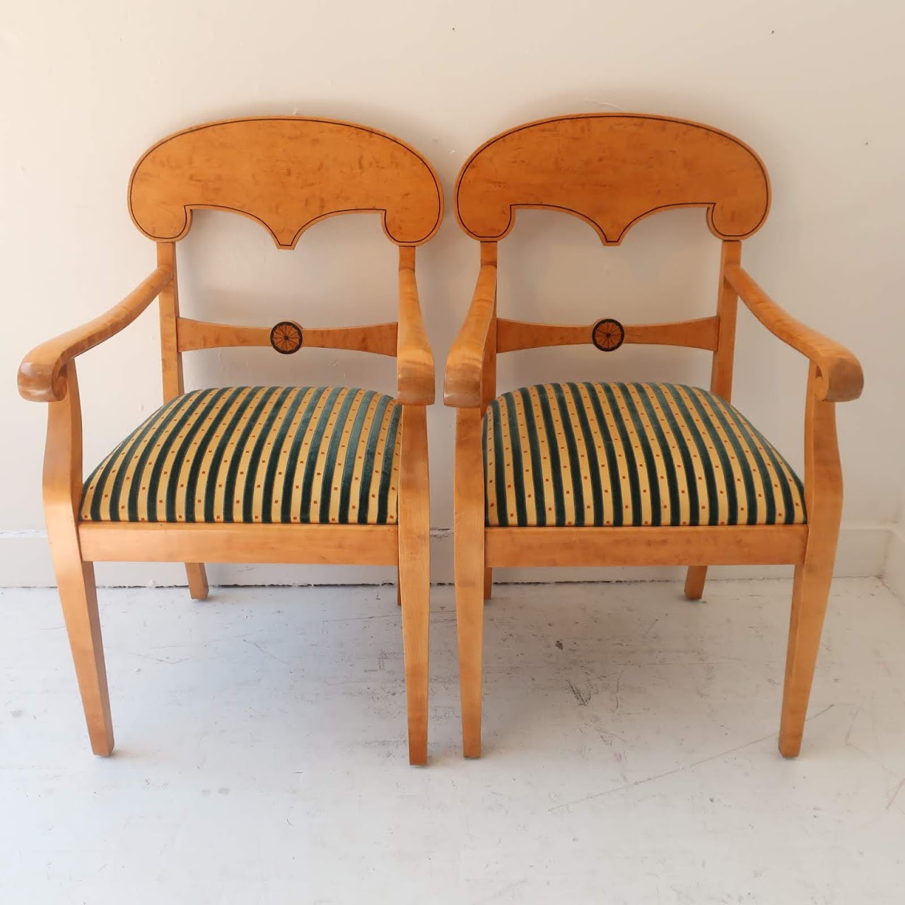 Empire-Style Chair Pair