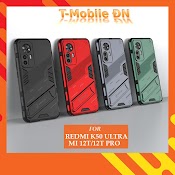 Ốp Lưng Xiaomi 12T 11T 10T Pro 11 13 Lite 5G Ne Civi 2 Chống Sốc Có Giá Đỡ Iron Man Punk Siêu Đẹp