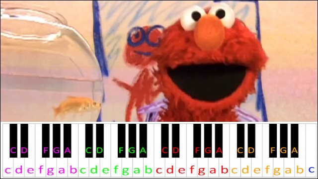 Elmo Song Piano Notes