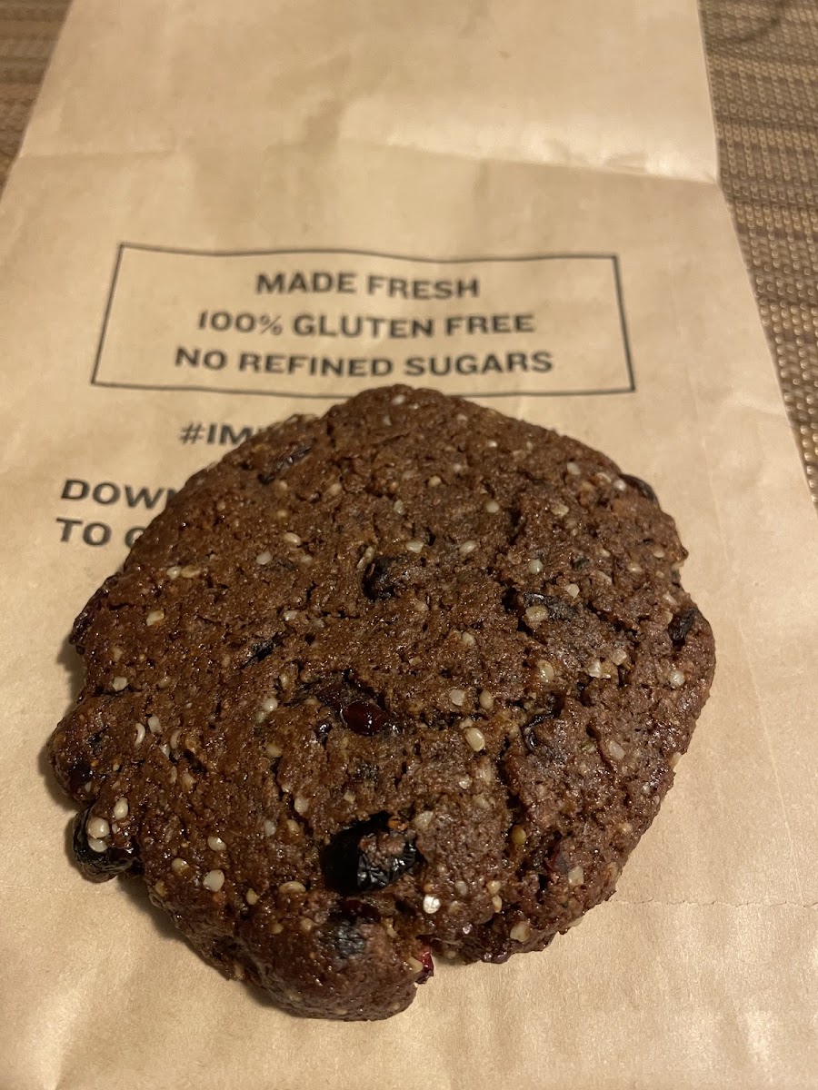 Cookies tasted "healthy" lol but still pretty good!