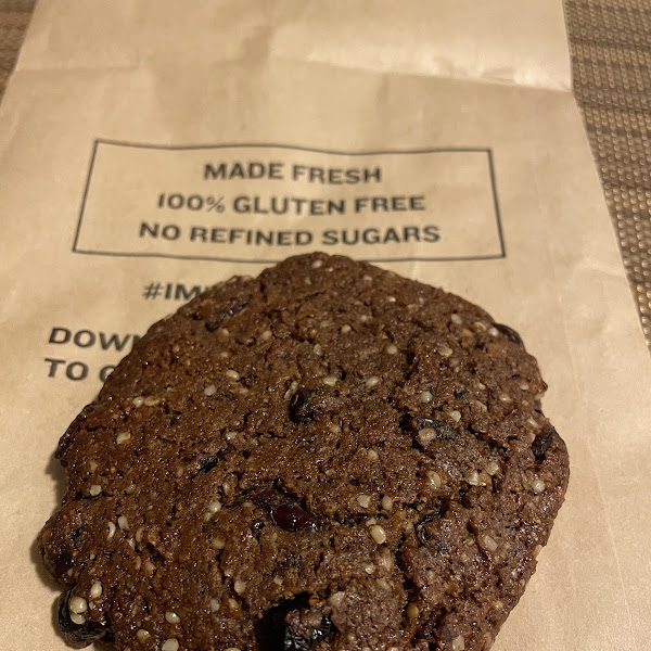 Cookies tasted "healthy" lol but still pretty good!