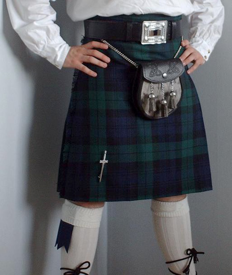 Kilt of the Royal Highland Regiment (known as the Black Watch)