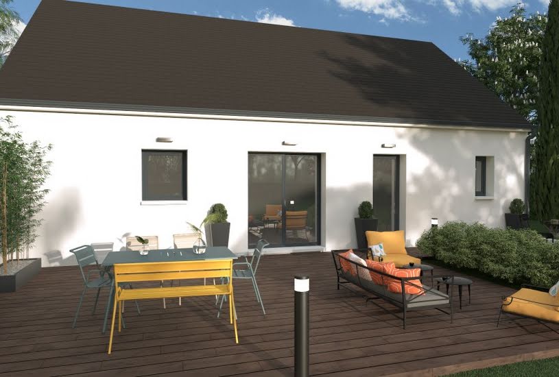  Vente Terrain + Maison - Terrain : 500m² - Maison : 71m² à Sainte-Maure-de-Touraine (37800) 