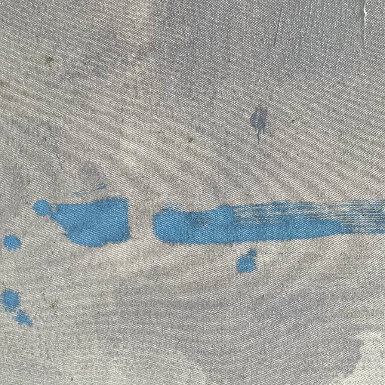 Kikuo Saito Signed 'Blue Pine'  Lyrical Abstract Painting