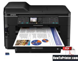 Reset Epson WorkForce WF-7012 printer use Epson resetter