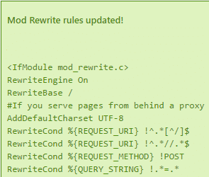 Mod rewrites 규칙 업데이트 Wp 슈퍼 캐시 사용 방법