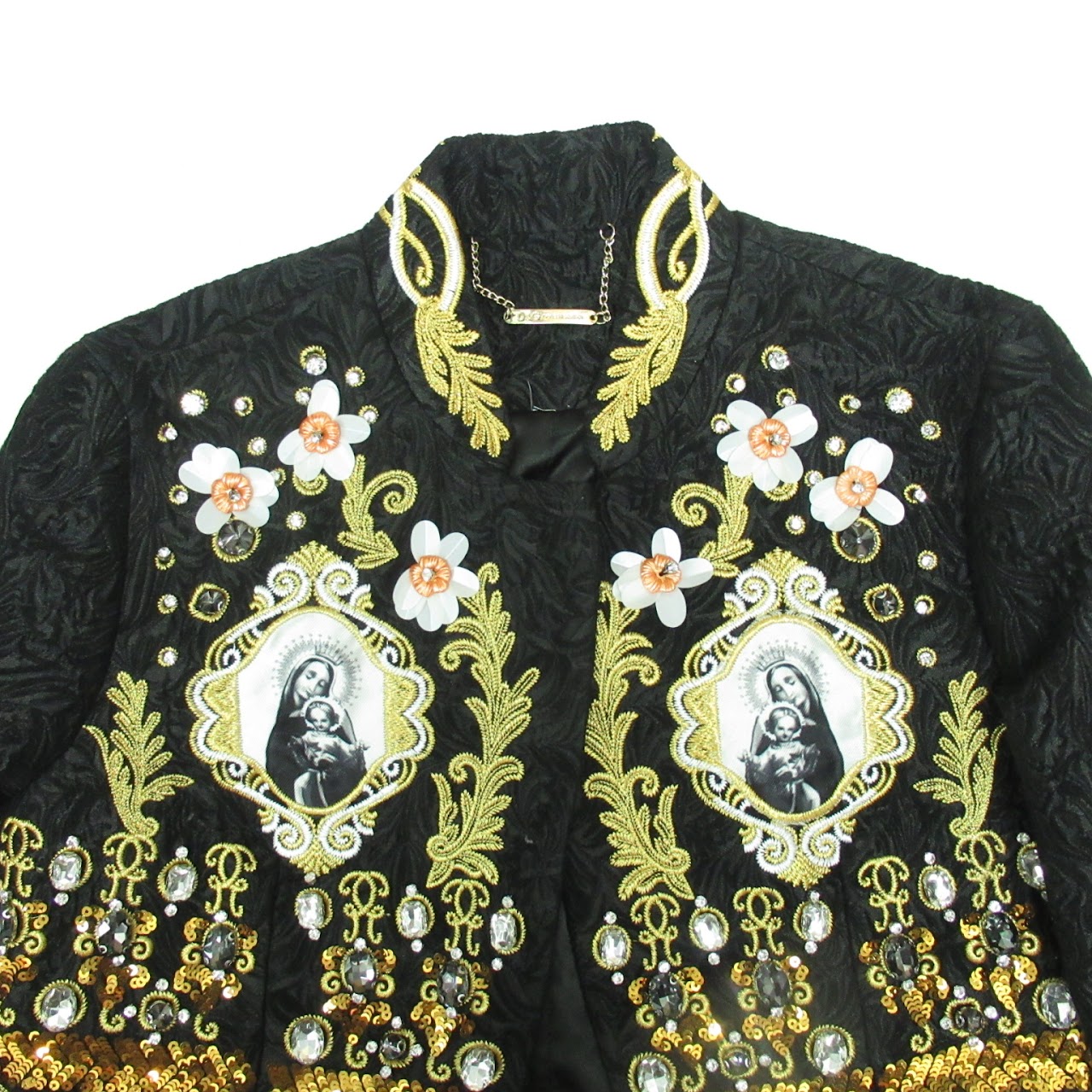 D&G Dolce & Gabbana Embellished Bolero Jacket