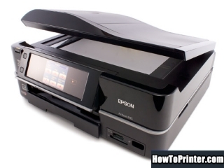 Reset Epson Artisan 835 printer by Resetter program