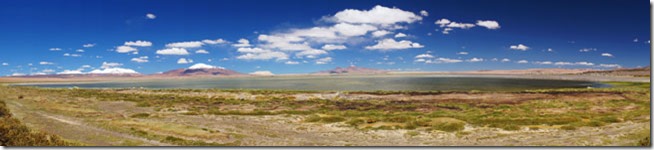 Salar de Tara no Atacama - Panorâmica