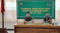 Staf Teritorial Korem Gelar Wasgiat Di Kodim 1628/SB