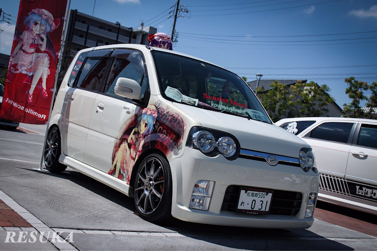 ムーヴカスタムの痛車・痛車イベントに関するカスタム事例の投稿画像1枚目