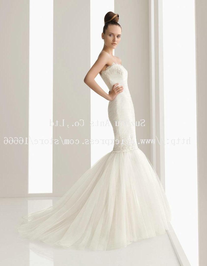 dress 2011, stylish wedding dress, Free shipping AR005 Mermaid strapless