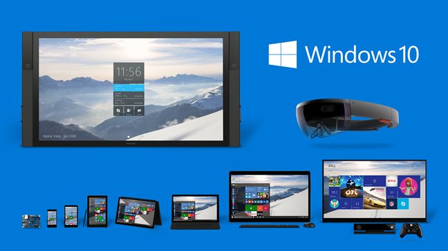 Plate-forme Windows universelle, UWP, applications, Windows 10, Store, caractéristiques