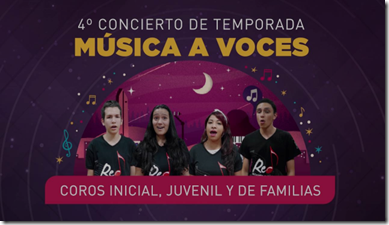 concierto musica juvenil