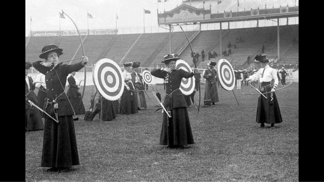 THE HOUSE OF PROVOCATION: Vintage Vault: Archery at the 1904 Olympics
