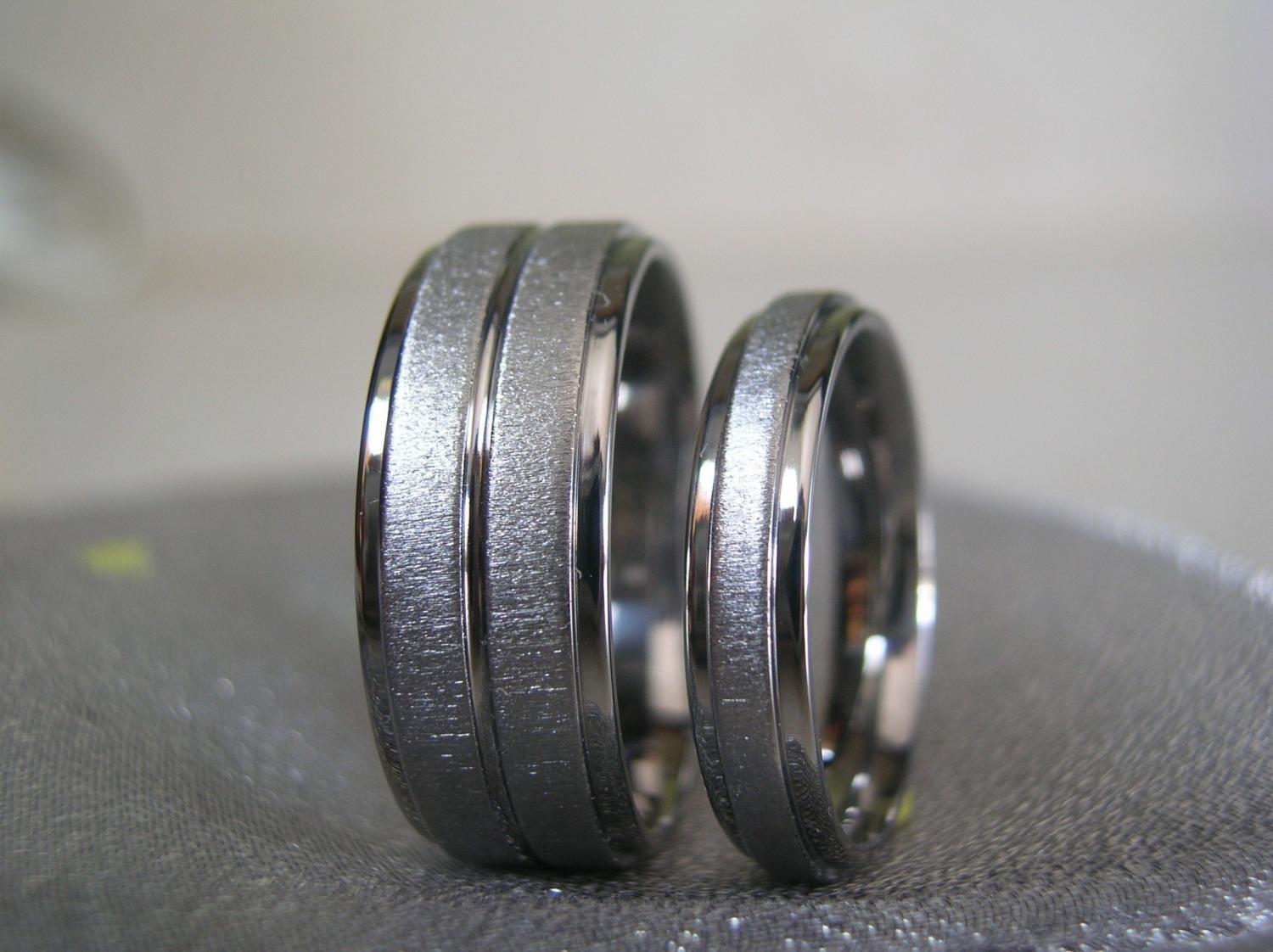 mens black wedding bands