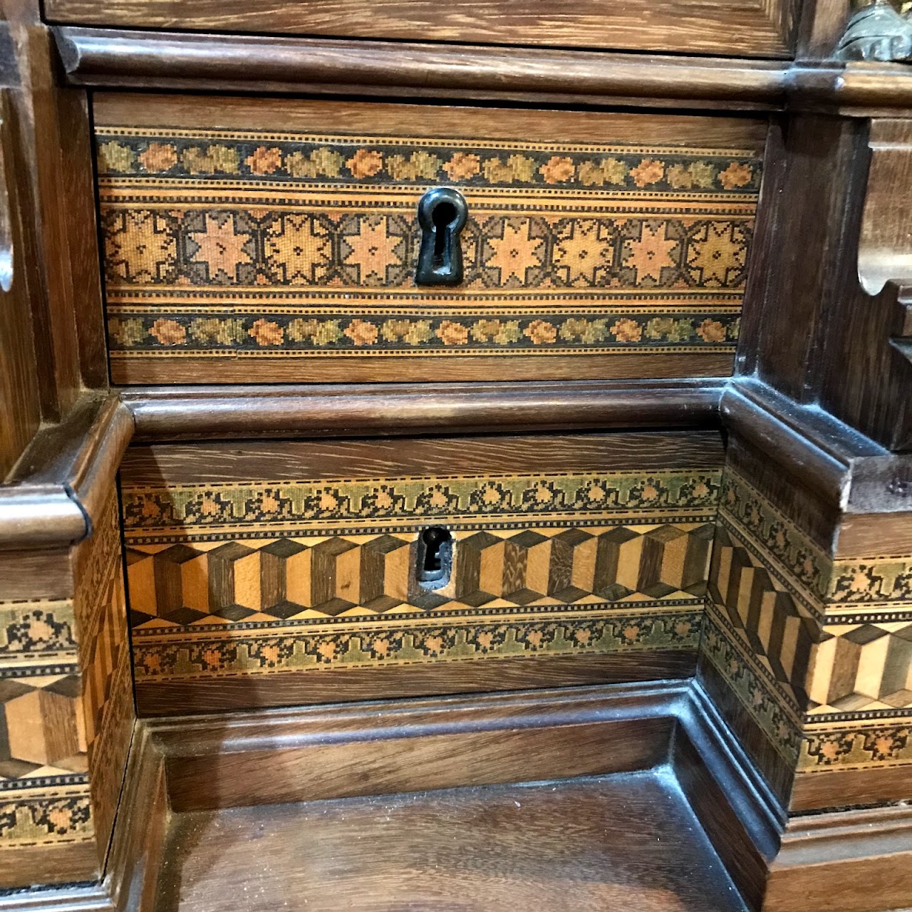 Italian Inlaid Cabinet