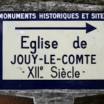 Panneau Eglise de Jouy-le-Comte