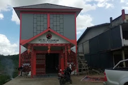Kantor Representatif Yang Terlihat Cukup Megah Yang Dibangun PDIP di kabupaten bengkayang