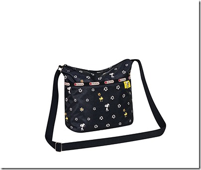 Peanuts X LeSportsac 7562 Small Cleo Crossbody Hobo 04