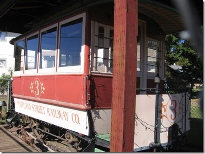 IMG_3736 Portland Street Railway Company Horsecar #3 at the Milwaukie Museum in Milwaukie, Oregon on September 27, 2008