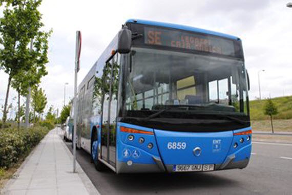 Línea de autobús al estadio Wanda Metropolitano desde Metro Canillejas