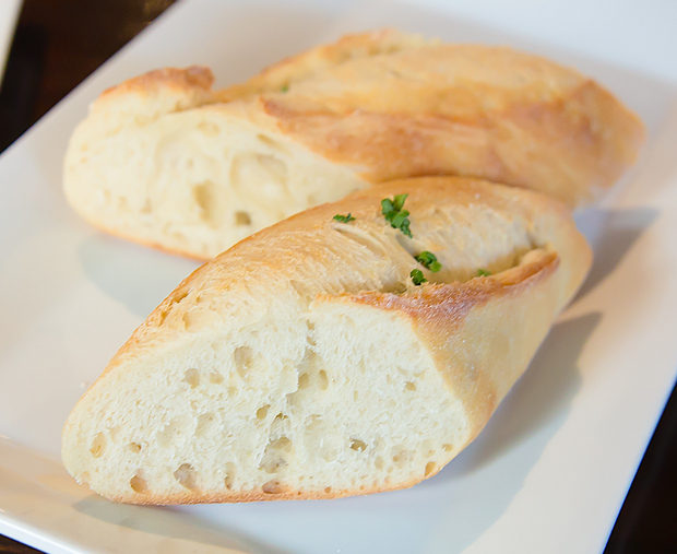 photo of bread on a white plate