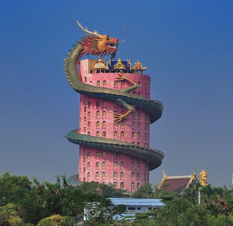 The Dragon Temple In Samphran Amusing Planet