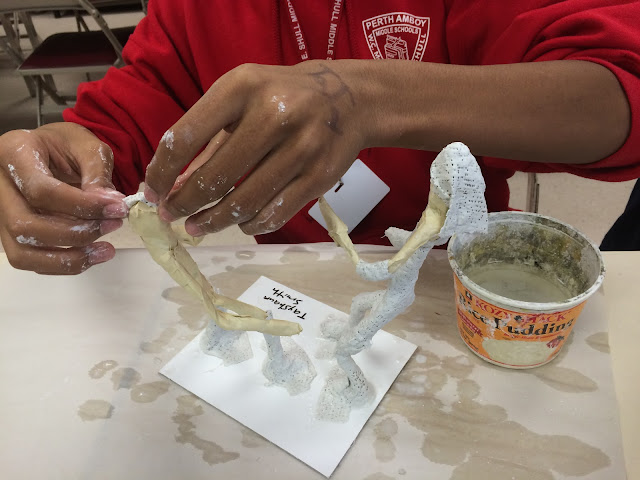 A Quick Art Activity - Plaster Gauze! - how we montessori